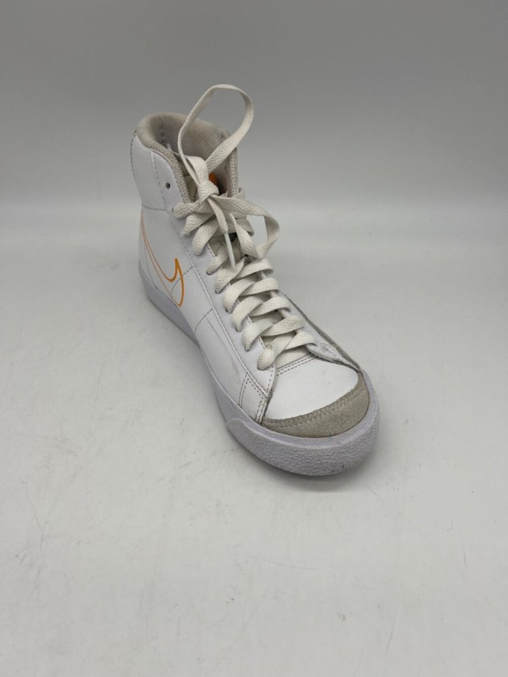 Nike Blazer Mid ‘77 Multi Swoosh Sneakers Size 4 Youth Boys